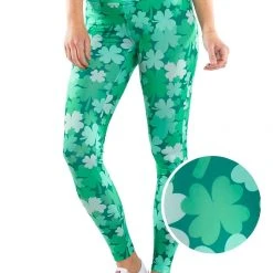 Tipsy Elves Clover Field Leggings Women
