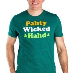 Tipsy Elves Men's Pahty Wicked Hahd Tee 6 Tipsy Elves Men's Pahty Wicked Hahd Tee