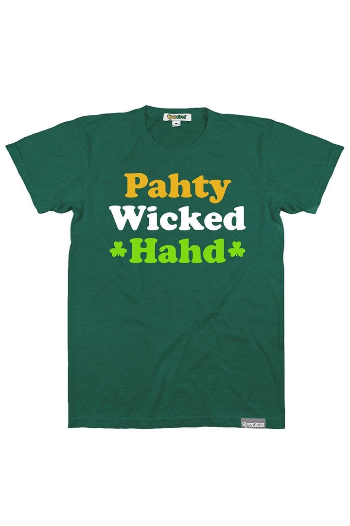 Tipsy Elves Men's Pahty Wicked Hahd Tee 3 Tipsy Elves Men's Pahty Wicked Hahd Tee