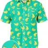 Tipsy Elves Men's Havana Banana Hawaiian Shirt 1 Tipsy Elves Men's Havana Banana Hawaiian Shirt
