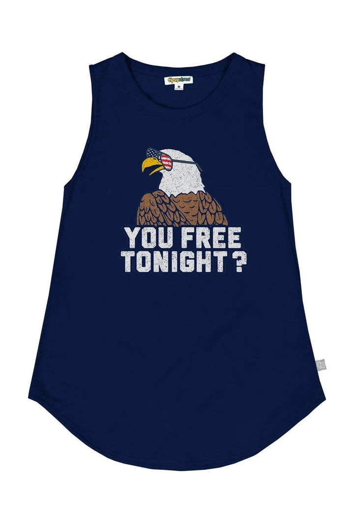 Tipsy Elves Women's You Free Tonight? Tank Top 6 Tipsy Elves Women's You Free Tonight? Tank Top