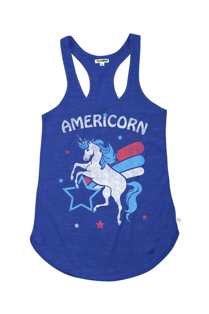 Tipsy Elves Women's Americorn Tank Top 3 Tipsy Elves Women's Americorn Tank Top