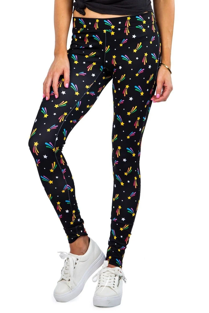 Tipsy Elves Shooting Rainbow Leggings 3 Tipsy Elves Shooting Rainbow Leggings