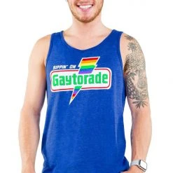 Tipsy Elves Sippin' On Gaytorade Tank Top - Men's Cut