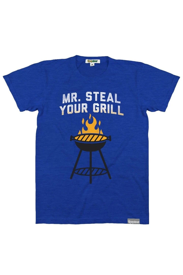 Tipsy Elves Men's Mr. Steal Your Grill Tee 3 Tipsy Elves Men's Mr. Steal Your Grill Tee