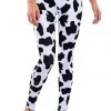 Tipsy Elves Cow Leggings Women 2 Tipsy Elves Cow Leggings Women