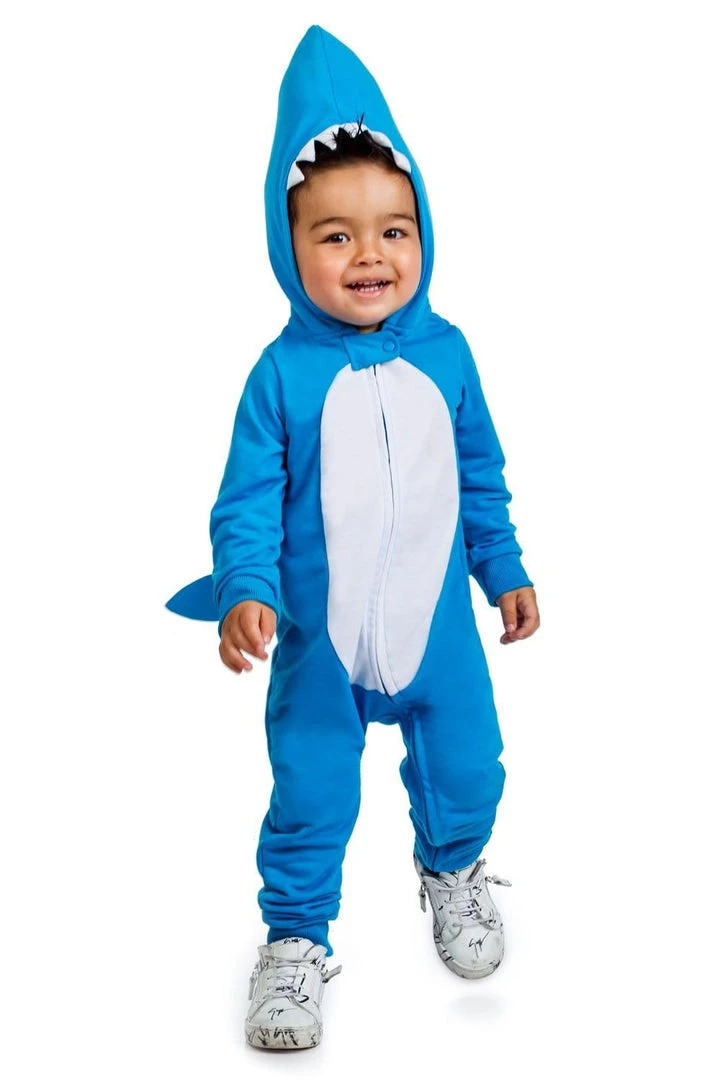 Tipsy Elves Kids & Baby Baby / Toddler Shark Costume 3 Tipsy Elves Kids & Baby Baby / Toddler Shark Costume