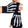 Tipsy Elves Holidays & Occasions Fingerless Skeleton Gloves 2 Tipsy Elves Holidays & Occasions Fingerless Skeleton Gloves