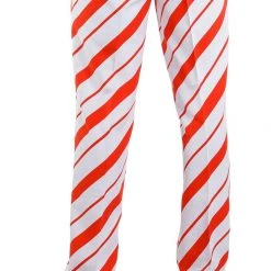 Tipsy Elves Men's Candy Cane Crusher Suit Pants