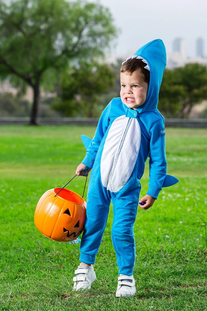 Tipsy Elves Kids & Baby Baby / Toddler Shark Costume 4 Tipsy Elves Kids & Baby Baby / Toddler Shark Costume