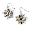 Tipsy Elves Silver Gift Bow Earrings Women 1 Tipsy Elves Silver Gift Bow Earrings Women