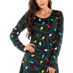 Tipsy Elves Women's Twinkle Lights Dress
