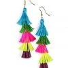 Tipsy Elves Women Pinata Tassel Earrings