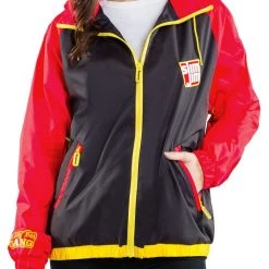 Tipsy Elves Women's Slim Jim Red And Black Jacket