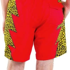 Tipsy Elves Slim Jim Leopard Print Swim Trunks 11 Tipsy Elves Slim Jim Leopard Print Swim Trunks