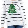 Tipsy Elves Women's Sequin Christmas Tree Ugly Christmas Sweater 2 Tipsy Elves Women's Sequin Christmas Tree Ugly Christmas Sweater