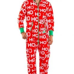 Tipsy Elves Men's Ho Ho Ho Jumpsuit