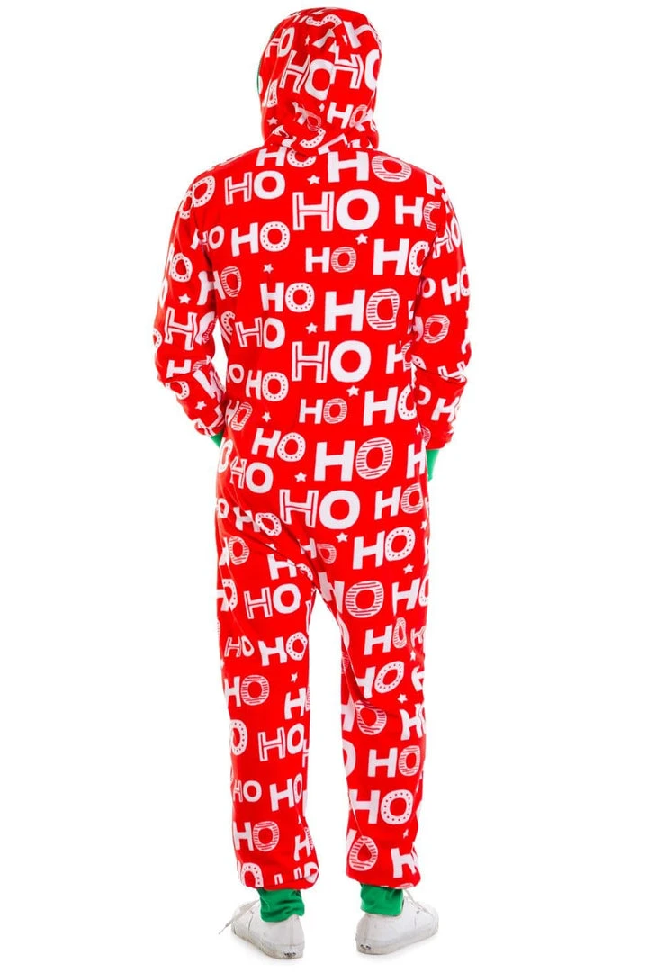 Tipsy Elves Men's Ho Ho Ho Jumpsuit 4 Tipsy Elves Men's Ho Ho Ho Jumpsuit