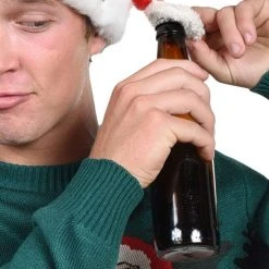 Tipsy Elves Santa Hat With Bottle Opener Holidays & Occasions 11 Tipsy Elves Santa Hat With Bottle Opener Holidays & Occasions