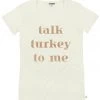 Tipsy Elves Women's Talk Turkey To Me Tee 2 Tipsy Elves Women's Talk Turkey To Me Tee