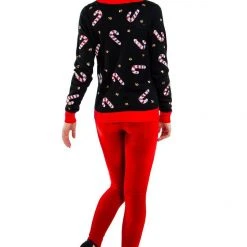 Tipsy Elves Red Velvet Leggings