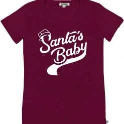 Tipsy Elves Women's Santa's Baby Tee