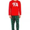 Tipsy Elves Men's Fa La La Pajama Set (Fa) 2 Tipsy Elves Men's Fa La La Pajama Set (Fa)