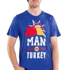 Tipsy Elves Men's Man Vs Turkey Tee