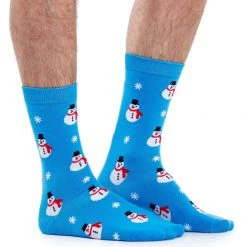 Tipsy Elves Men's Snowman Socks