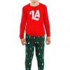 Tipsy Elves Boy's / Girl's Fa La La Pajama Set 2 Tipsy Elves Boy's / Girl's Fa La La Pajama Set