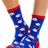 Tipsy Elves Women's Santa Socks 2 Tipsy Elves Women's Santa Socks