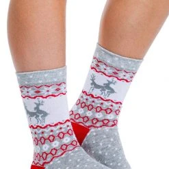 Tipsy Elves Women's Humping Reindeer Socks