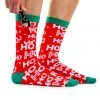 Tipsy Elves Men's Ho Ho Ho Socks With Pocket 1 Tipsy Elves Men's Ho Ho Ho Socks With Pocket