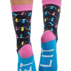 Tipsy Elves Women's Get Lit Socks