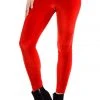 Tipsy Elves Red Velvet Leggings 2 Tipsy Elves Red Velvet Leggings