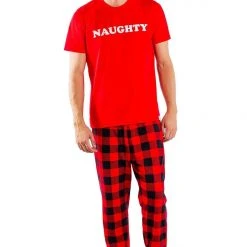 Tipsy Elves Men's Naughty Pajama Set