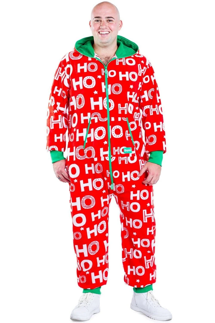 Tipsy Elves Men's Ho Ho Ho Jumpsuit 5 Tipsy Elves Men's Ho Ho Ho Jumpsuit