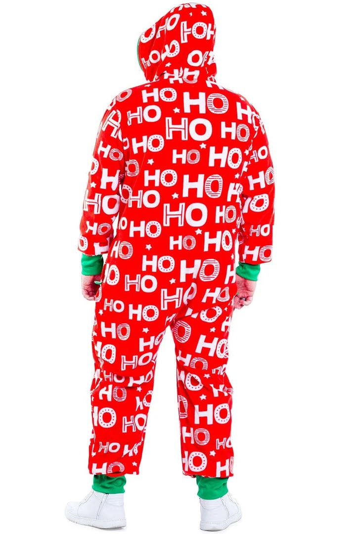Tipsy Elves Men's Ho Ho Ho Jumpsuit 7 Tipsy Elves Men's Ho Ho Ho Jumpsuit