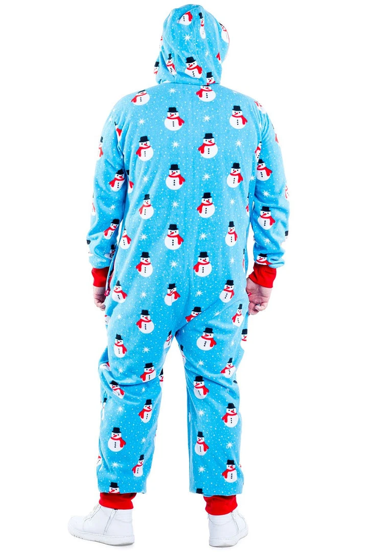 Tipsy Elves Men's Snowman Is An Island Jumpsuit 8 Tipsy Elves Men's Snowman Is An Island Jumpsuit