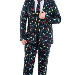 Tipsy Elves Tangle Wrangler Big And Tall Blazer W/ Tie Men 7 Tipsy Elves Tangle Wrangler Big And Tall Blazer W/ Tie Men
