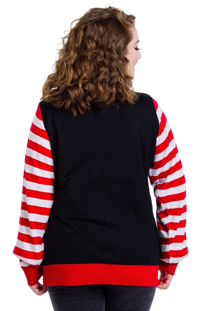 Tipsy Elves Women's Get Lit Light Up Ugly Christmas Sweater 7 Tipsy Elves Women's Get Lit Light Up Ugly Christmas Sweater