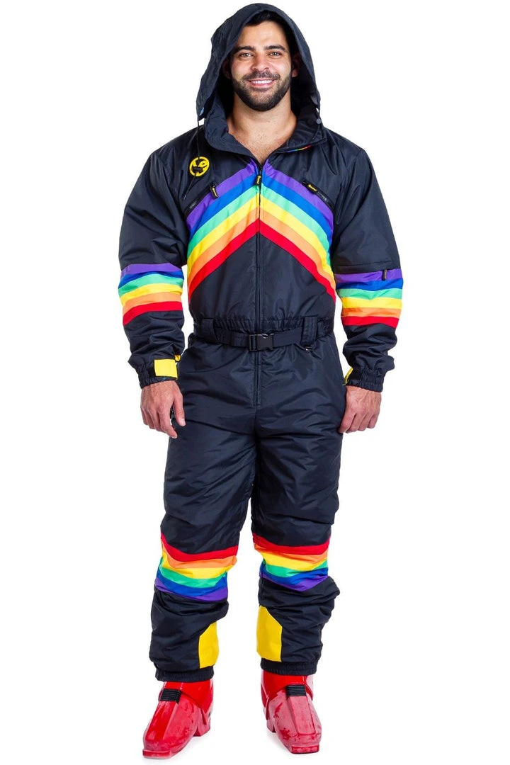 Tipsy Elves Men's Midnight Shredder Ski Suit Holidays & Occasions 7 Tipsy Elves Men's Midnight Shredder Ski Suit Holidays & Occasions