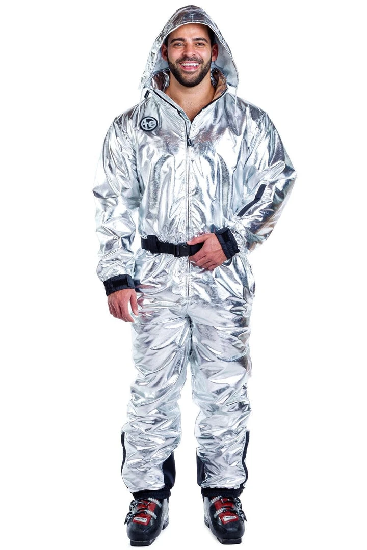 Tipsy Elves Men's Silver Bullet Ski Suit Holidays & Occasions 5 Tipsy Elves Men's Silver Bullet Ski Suit Holidays & Occasions