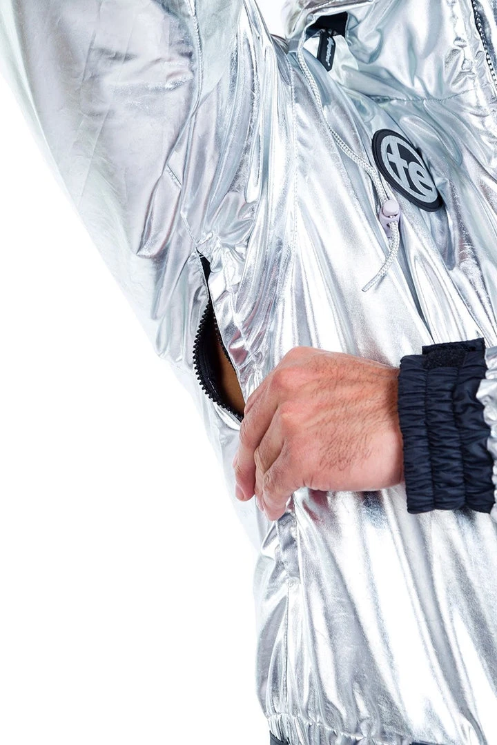 Tipsy Elves Men's Silver Bullet Ski Suit Holidays & Occasions 8 Tipsy Elves Men's Silver Bullet Ski Suit Holidays & Occasions