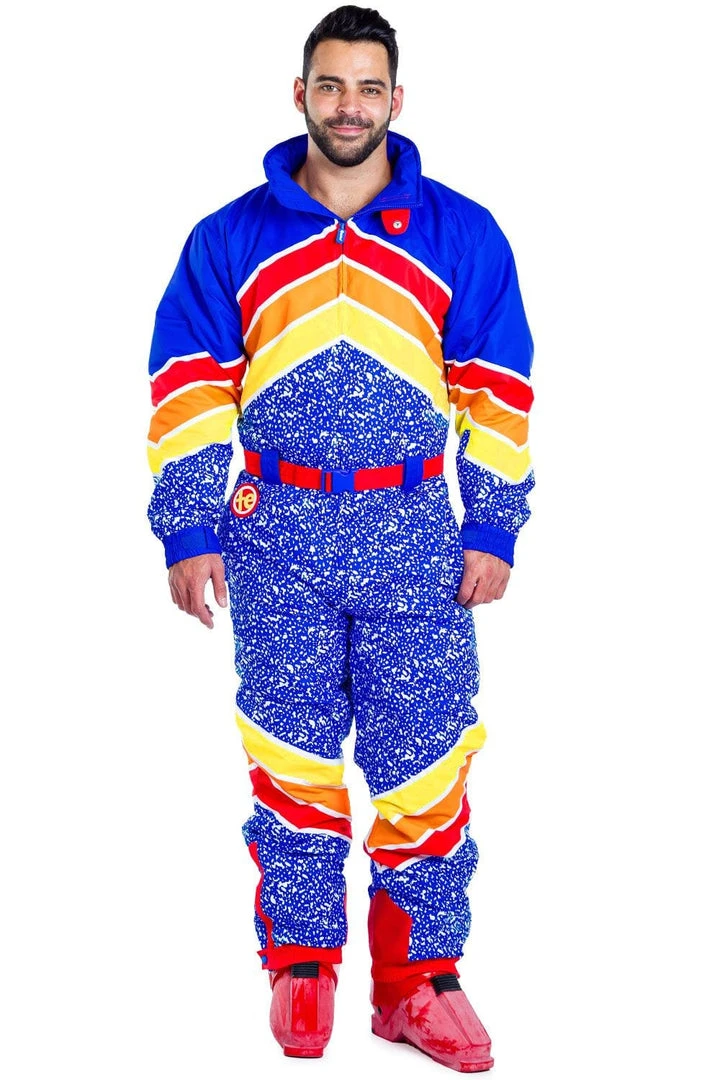 Tipsy Elves Men's Slopeside Ski Suit Holidays & Occasions 3 Tipsy Elves Men's Slopeside Ski Suit Holidays & Occasions