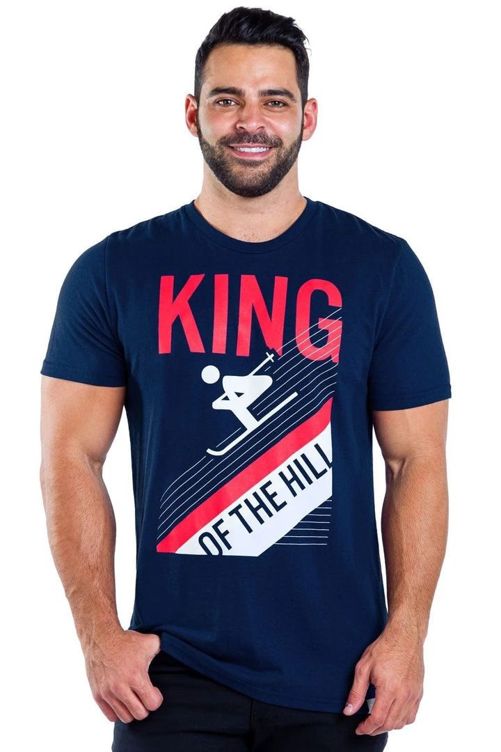 Tipsy Elves Men's King Of The Hill Tee 4 Tipsy Elves Men's King Of The Hill Tee