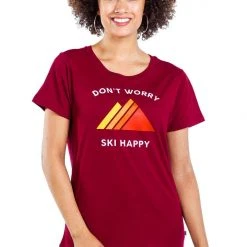 Tipsy Elves Women's Ski Happy Tee