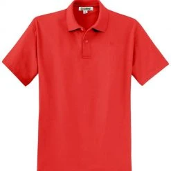 Tipsy Elves Men's Red Golf Polo