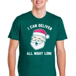 Tipsy Elves Men's Deliver All Night Long Tee