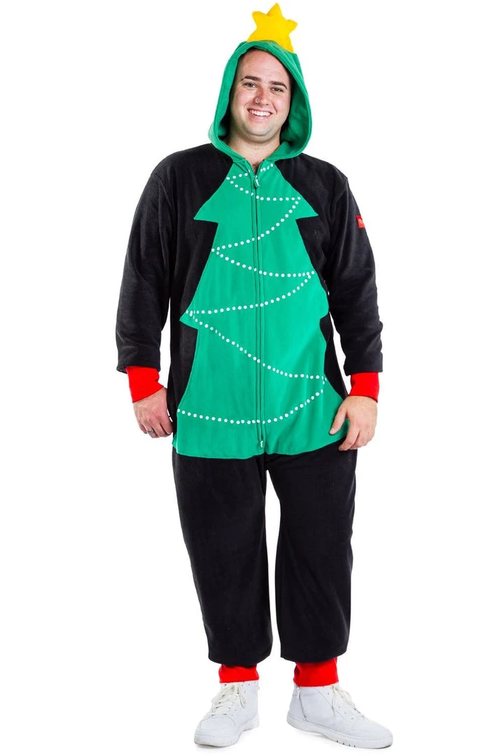 Tipsy Elves Men's Christmas Tree Toss Game Big And Tall Jumpsuit 6 Tipsy Elves Men's Christmas Tree Toss Game Big And Tall Jumpsuit